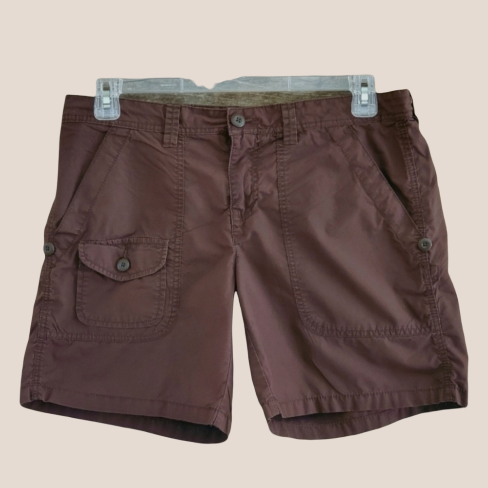 Polo Jeans Company 5-Pocket Shorts Brown Ladies 10